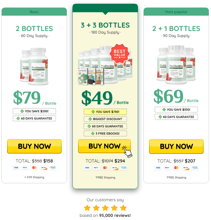 prodentim-bottle-sale